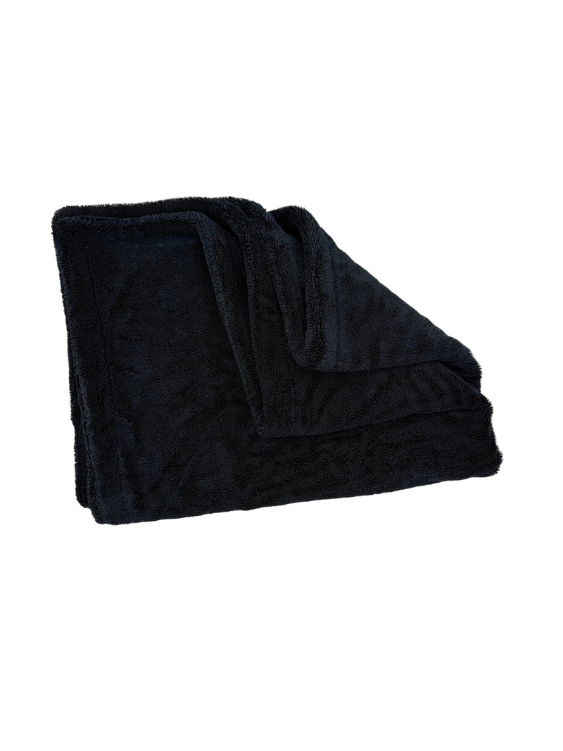 Re-Gel HydroDry microfiber drying towel, a plush, absorbent towel for drying boat and RV surfaces without scratching.